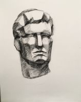 いしださん 形は悪くないが、同じ強さで全部やってしまうとイラストになる。
