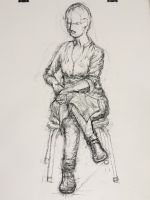 ふじよしさん 安定感がよく描けた。